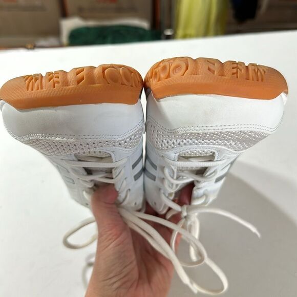 ASICS Women's GEL-Rocket 8 Volleyball Shoes White/Silver Size 10.5 - Picture 12 of 14